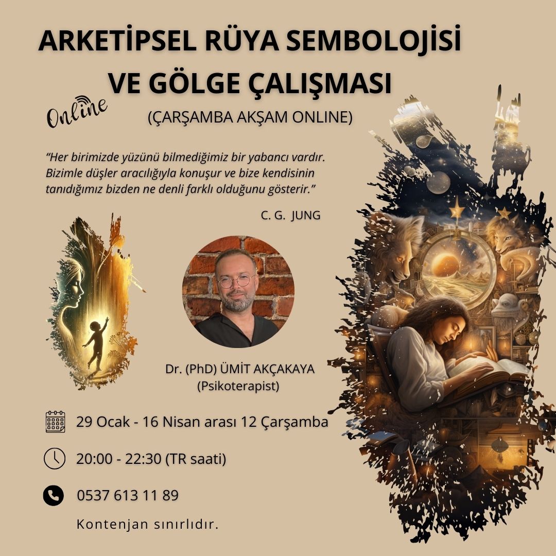 ARKETİPSEL RÜYA SEMBOLOJİSİ & GÖLGE ÇALIŞMASI